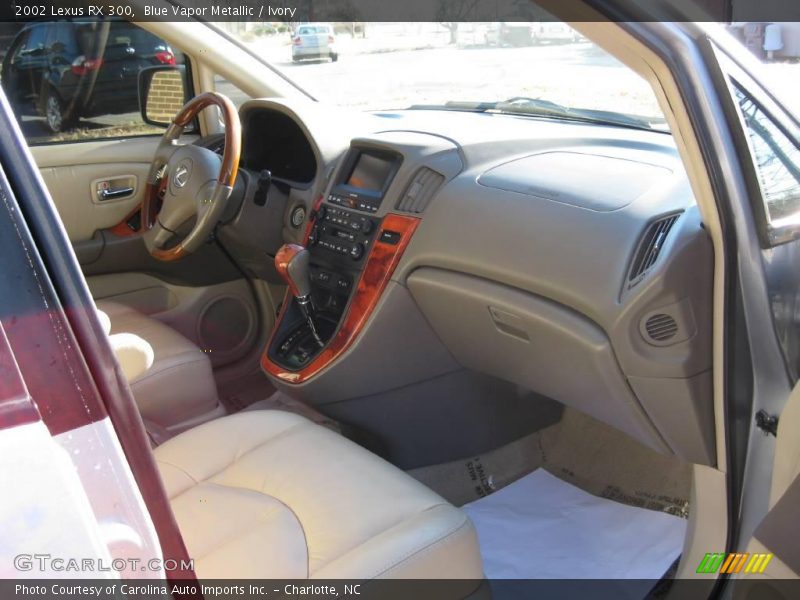 Blue Vapor Metallic / Ivory 2002 Lexus RX 300