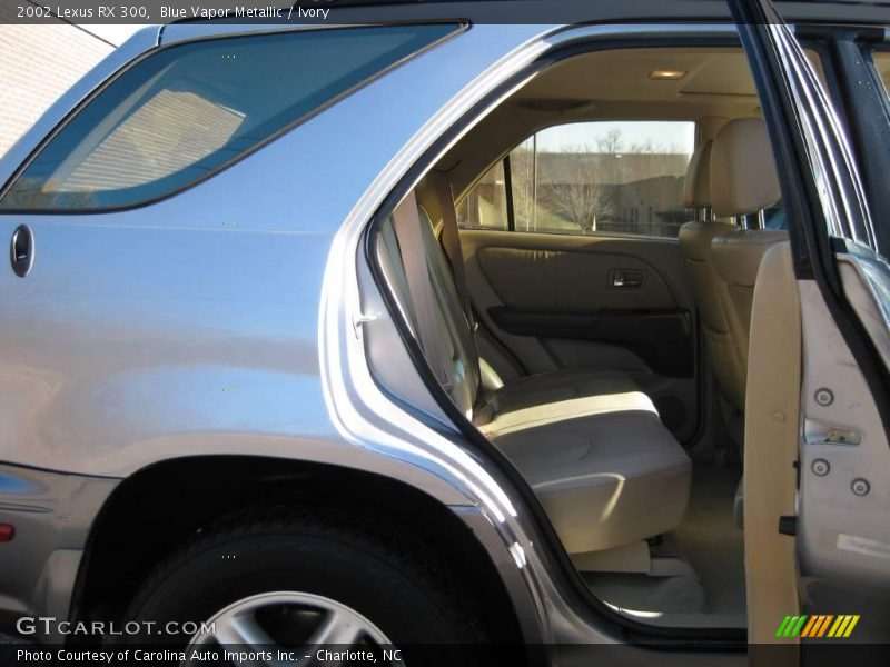 Blue Vapor Metallic / Ivory 2002 Lexus RX 300