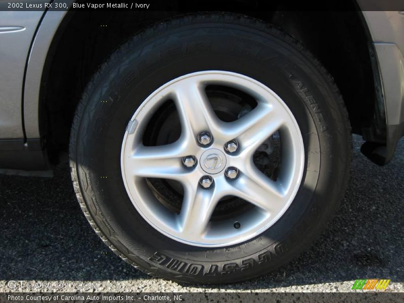 Blue Vapor Metallic / Ivory 2002 Lexus RX 300