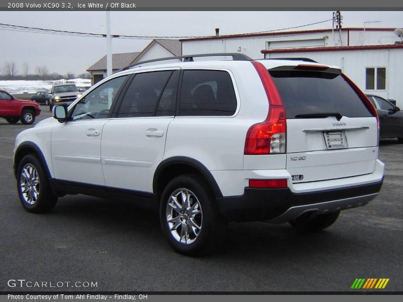 Ice White / Off Black 2008 Volvo XC90 3.2