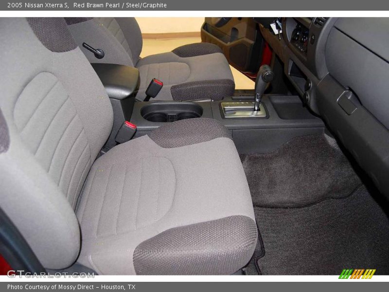 Red Brawn Pearl / Steel/Graphite 2005 Nissan Xterra S