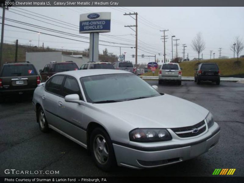 Galaxy Silver Metallic / Medium Gray 2000 Chevrolet Impala LS