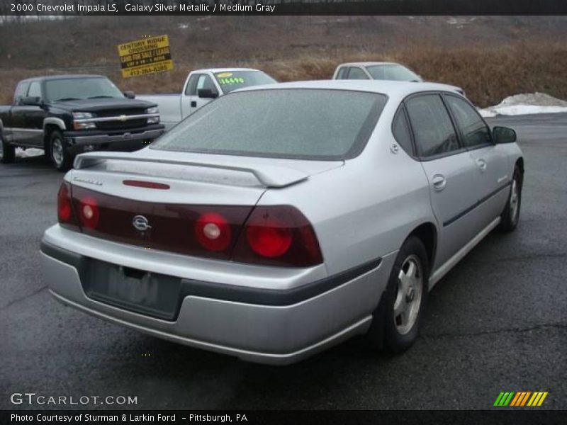 Galaxy Silver Metallic / Medium Gray 2000 Chevrolet Impala LS