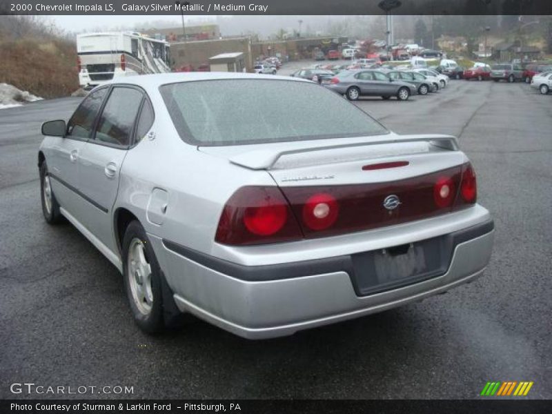 Galaxy Silver Metallic / Medium Gray 2000 Chevrolet Impala LS