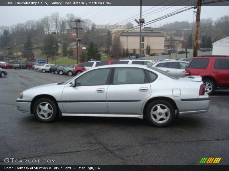 Galaxy Silver Metallic / Medium Gray 2000 Chevrolet Impala LS