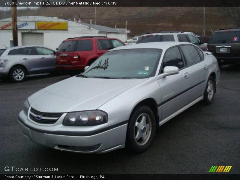 Galaxy Silver Metallic / Medium Gray 2000 Chevrolet Impala LS