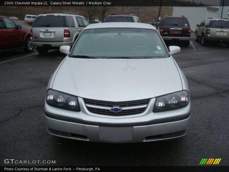 Galaxy Silver Metallic / Medium Gray 2000 Chevrolet Impala LS