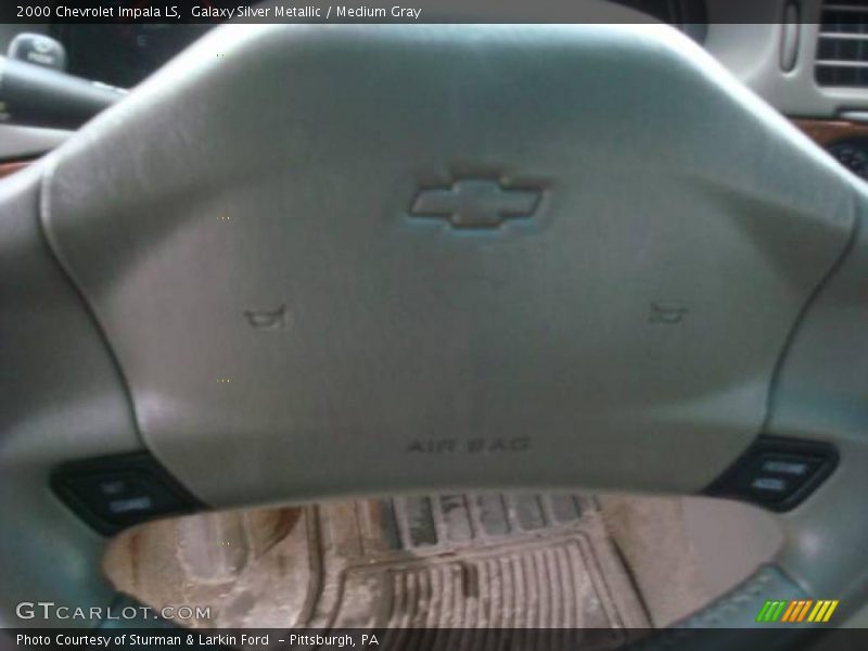 Galaxy Silver Metallic / Medium Gray 2000 Chevrolet Impala LS