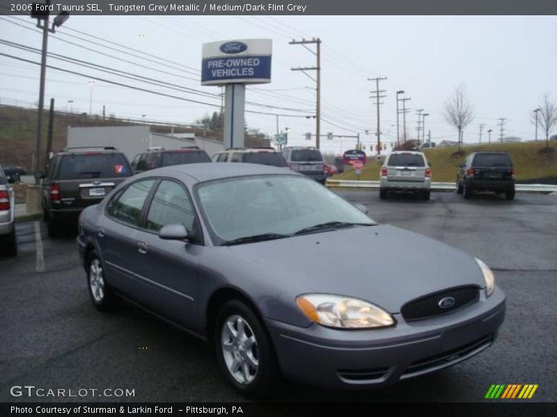 Tungsten Grey Metallic / Medium/Dark Flint Grey 2006 Ford Taurus SEL