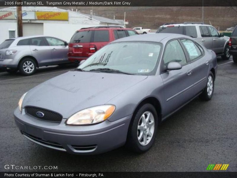 Tungsten Grey Metallic / Medium/Dark Flint Grey 2006 Ford Taurus SEL