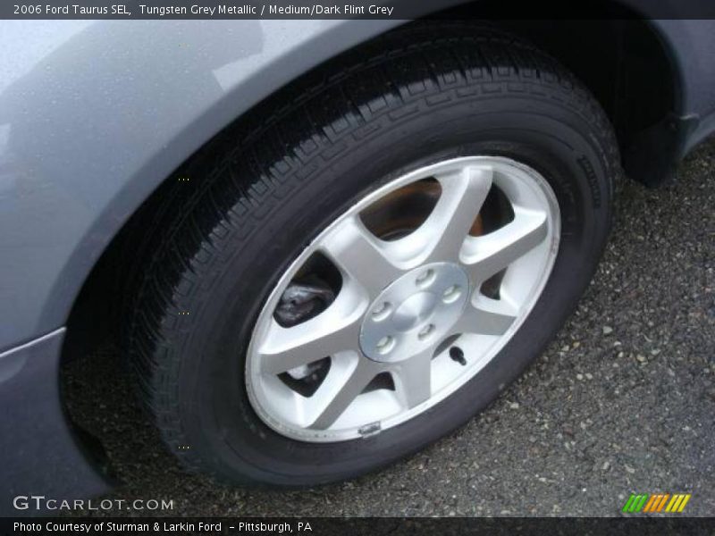 Tungsten Grey Metallic / Medium/Dark Flint Grey 2006 Ford Taurus SEL
