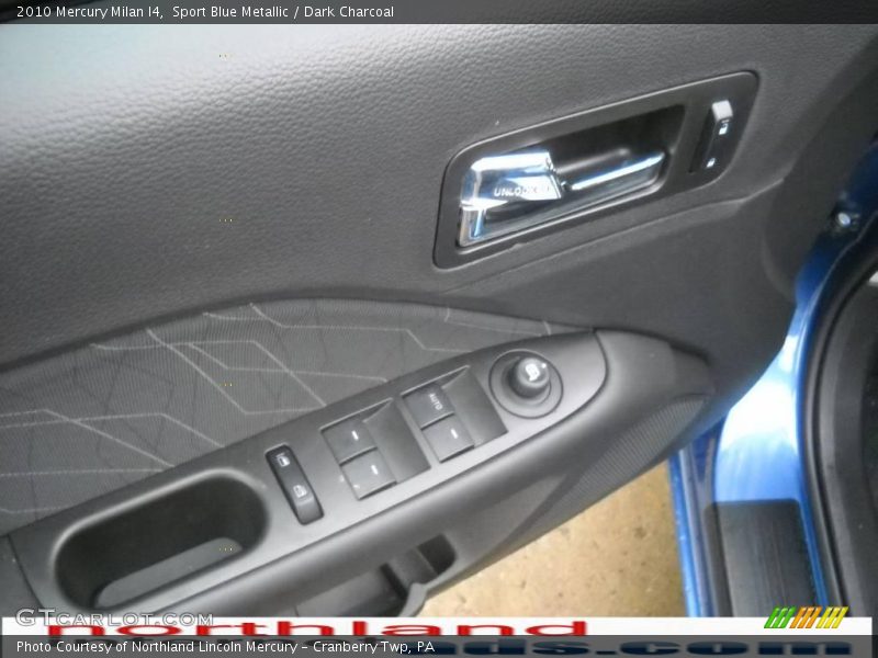 Sport Blue Metallic / Dark Charcoal 2010 Mercury Milan I4