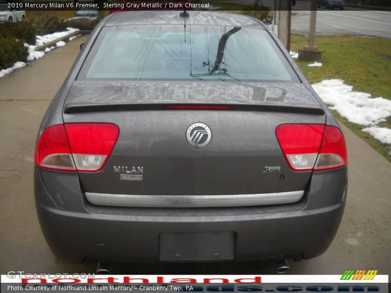Sterling Gray Metallic / Dark Charcoal 2010 Mercury Milan V6 Premier