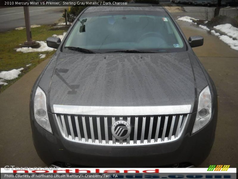 Sterling Gray Metallic / Dark Charcoal 2010 Mercury Milan V6 Premier