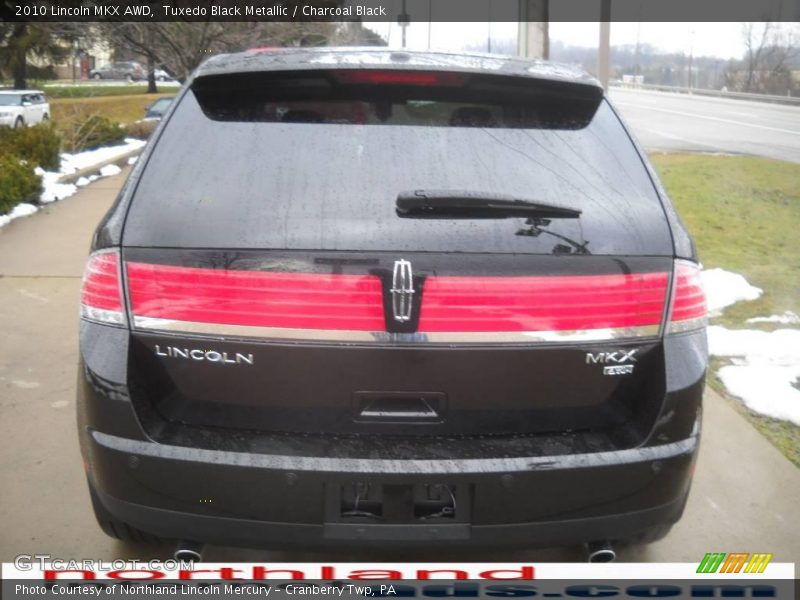 Tuxedo Black Metallic / Charcoal Black 2010 Lincoln MKX AWD
