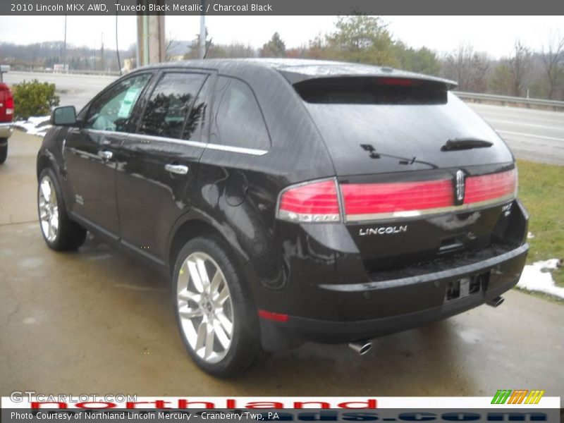 Tuxedo Black Metallic / Charcoal Black 2010 Lincoln MKX AWD