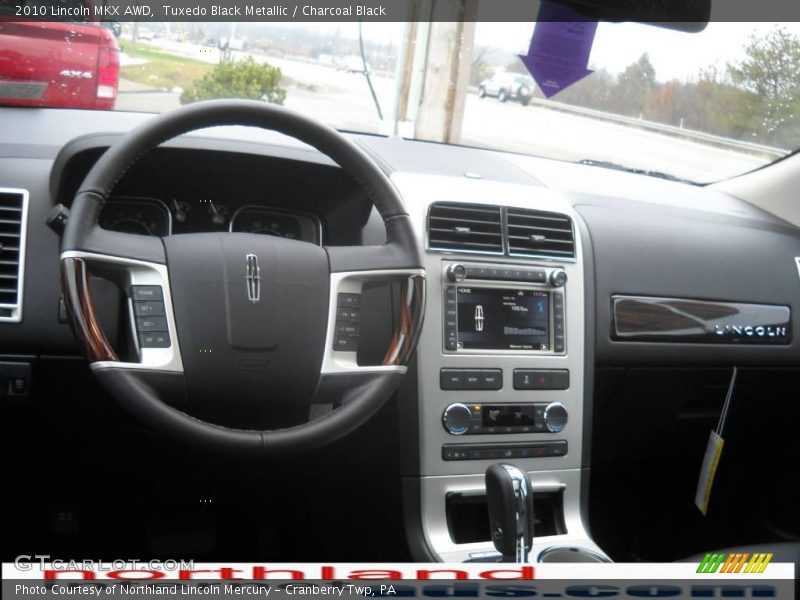 Tuxedo Black Metallic / Charcoal Black 2010 Lincoln MKX AWD