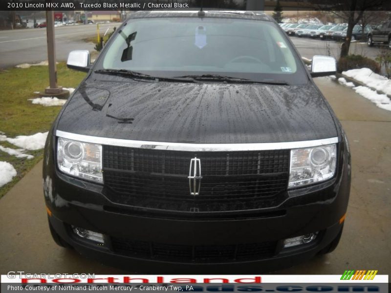 Tuxedo Black Metallic / Charcoal Black 2010 Lincoln MKX AWD