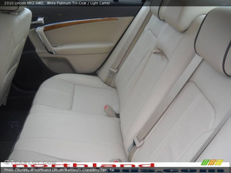 White Platinum Tri-Coat / Light Camel 2010 Lincoln MKZ AWD
