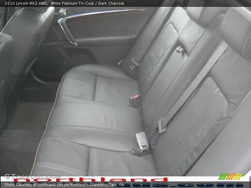 White Platinum Tri-Coat / Dark Charcoal 2010 Lincoln MKZ AWD
