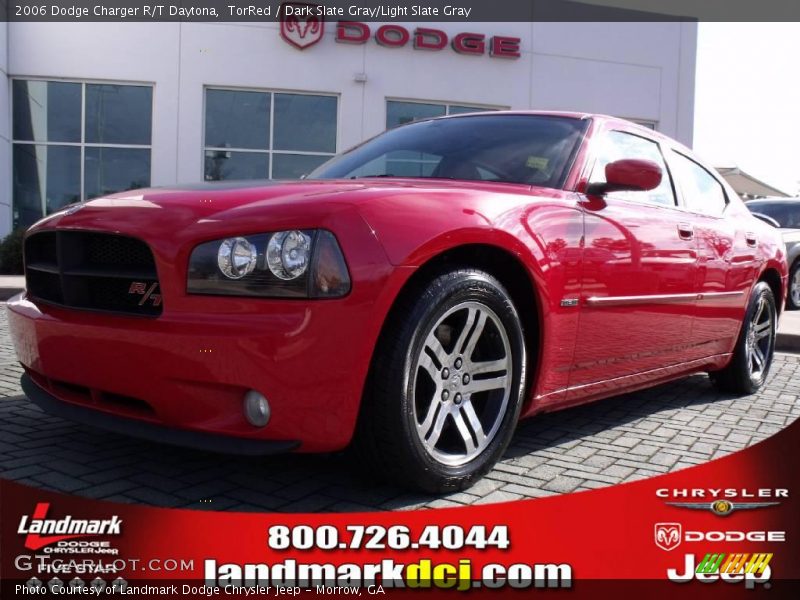 TorRed / Dark Slate Gray/Light Slate Gray 2006 Dodge Charger R/T Daytona