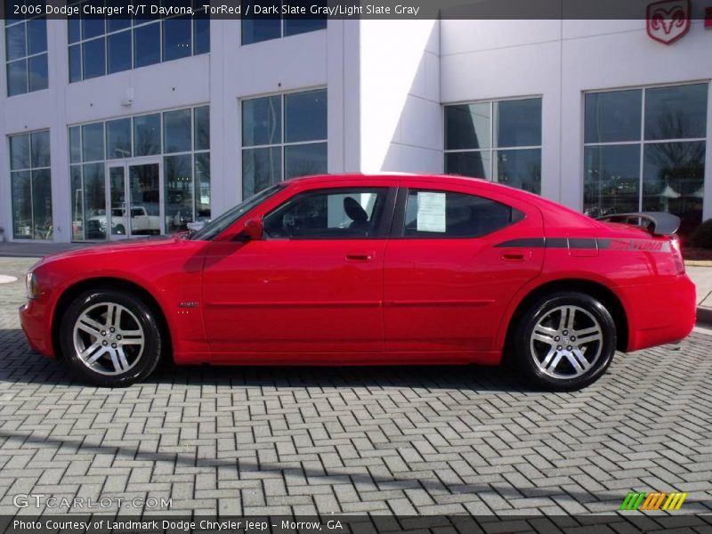 TorRed / Dark Slate Gray/Light Slate Gray 2006 Dodge Charger R/T Daytona