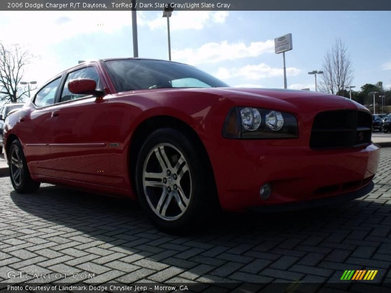 TorRed / Dark Slate Gray/Light Slate Gray 2006 Dodge Charger R/T Daytona