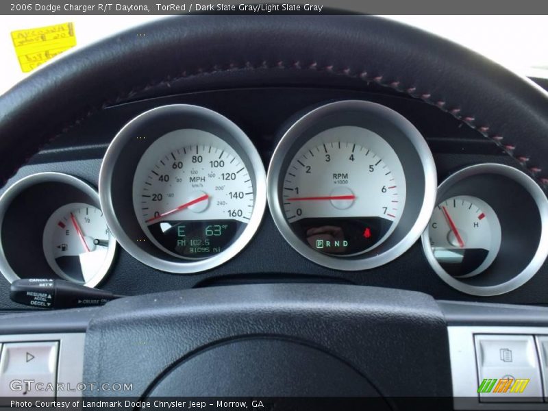 TorRed / Dark Slate Gray/Light Slate Gray 2006 Dodge Charger R/T Daytona