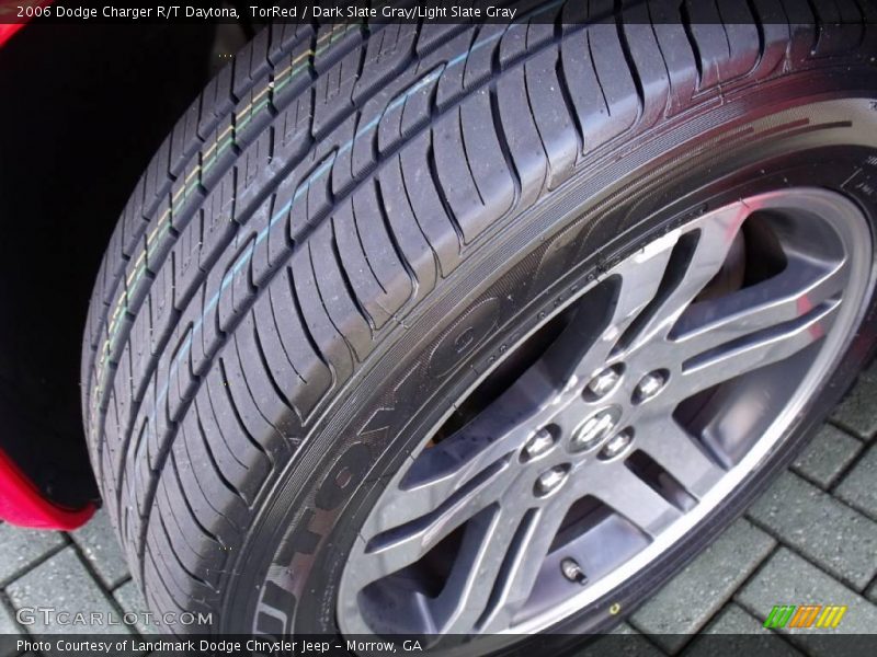 TorRed / Dark Slate Gray/Light Slate Gray 2006 Dodge Charger R/T Daytona