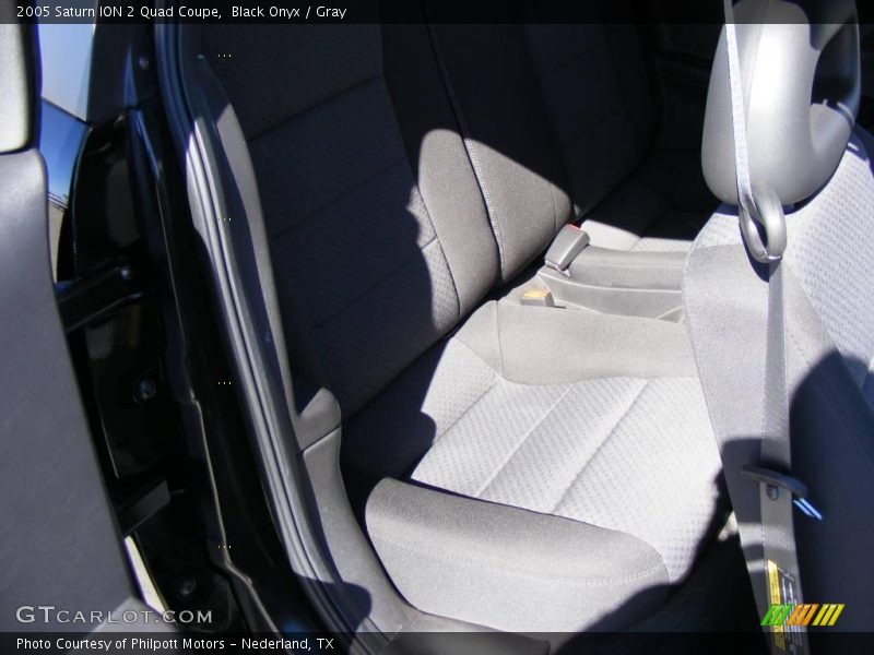 Black Onyx / Gray 2005 Saturn ION 2 Quad Coupe
