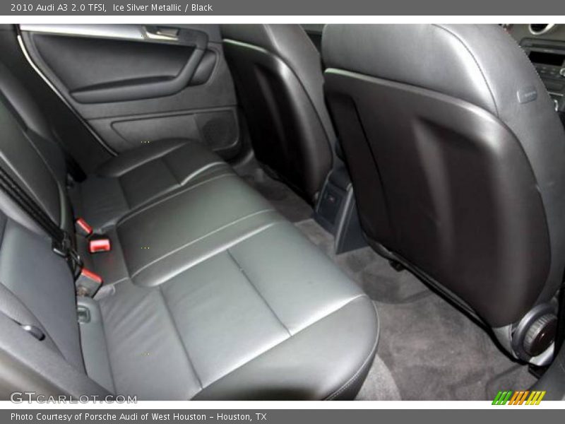 Ice Silver Metallic / Black 2010 Audi A3 2.0 TFSI