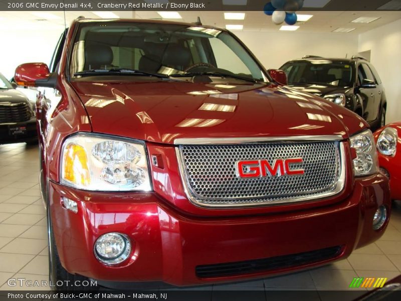 Cranberry Red Metallic / Ebony Black 2006 GMC Envoy Denali 4x4