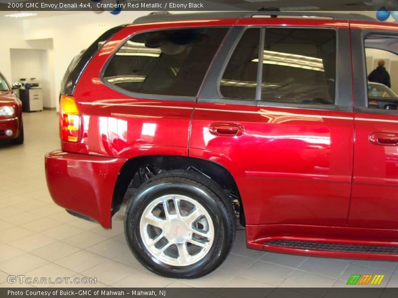 Cranberry Red Metallic / Ebony Black 2006 GMC Envoy Denali 4x4