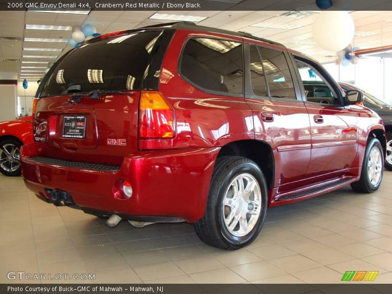 Cranberry Red Metallic / Ebony Black 2006 GMC Envoy Denali 4x4