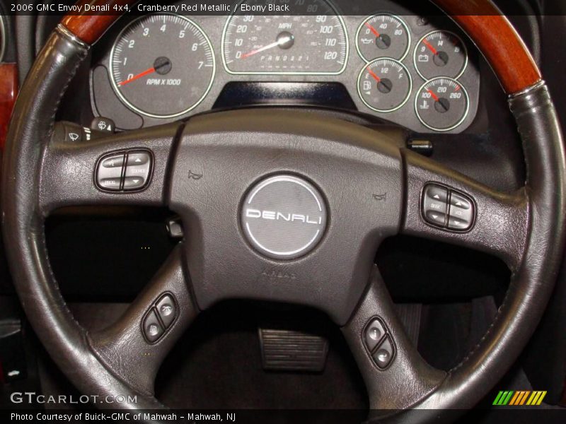 Cranberry Red Metallic / Ebony Black 2006 GMC Envoy Denali 4x4