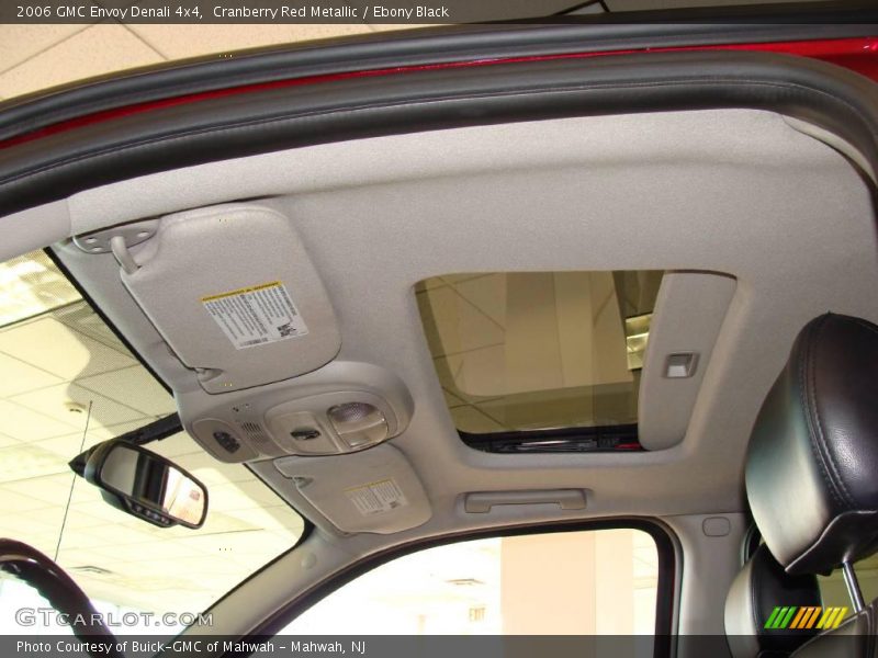 Cranberry Red Metallic / Ebony Black 2006 GMC Envoy Denali 4x4