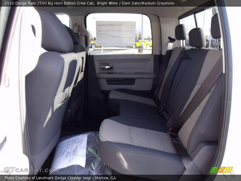 Bright White / Dark Slate/Medium Graystone 2010 Dodge Ram 2500 Big Horn Edition Crew Cab