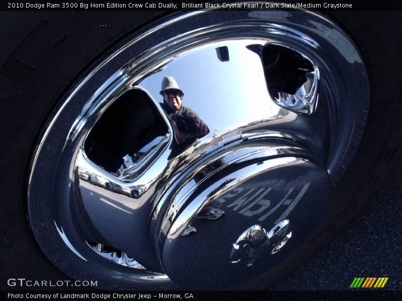 Brilliant Black Crystal Pearl / Dark Slate/Medium Graystone 2010 Dodge Ram 3500 Big Horn Edition Crew Cab Dually