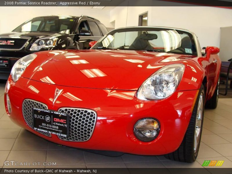 Aggressive Red / Ebony 2008 Pontiac Solstice Roadster