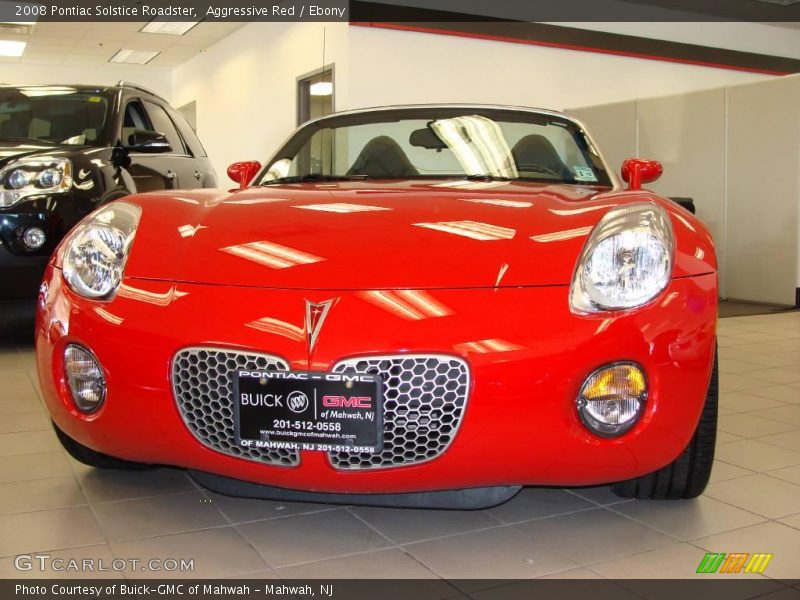 Aggressive Red / Ebony 2008 Pontiac Solstice Roadster