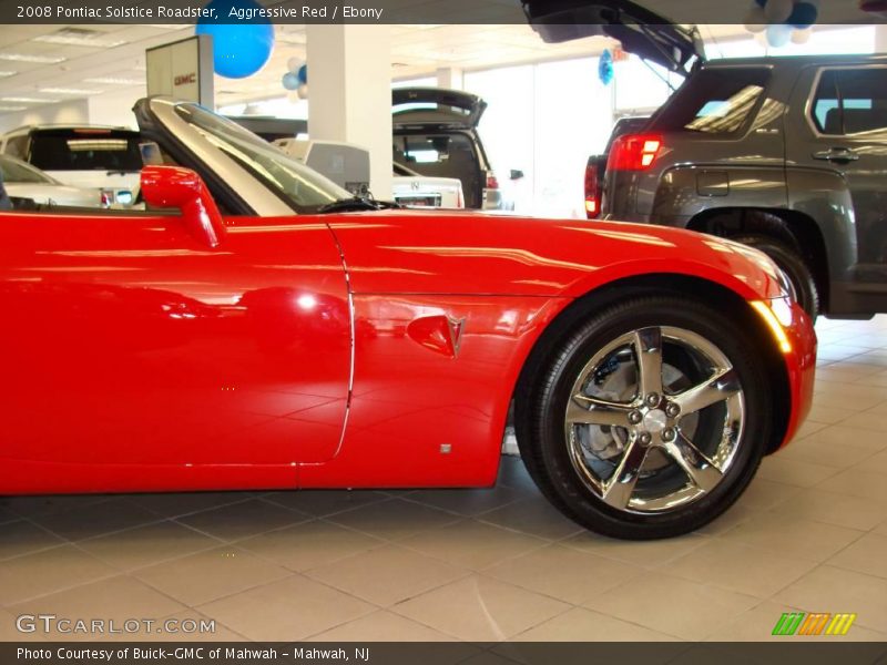 Aggressive Red / Ebony 2008 Pontiac Solstice Roadster