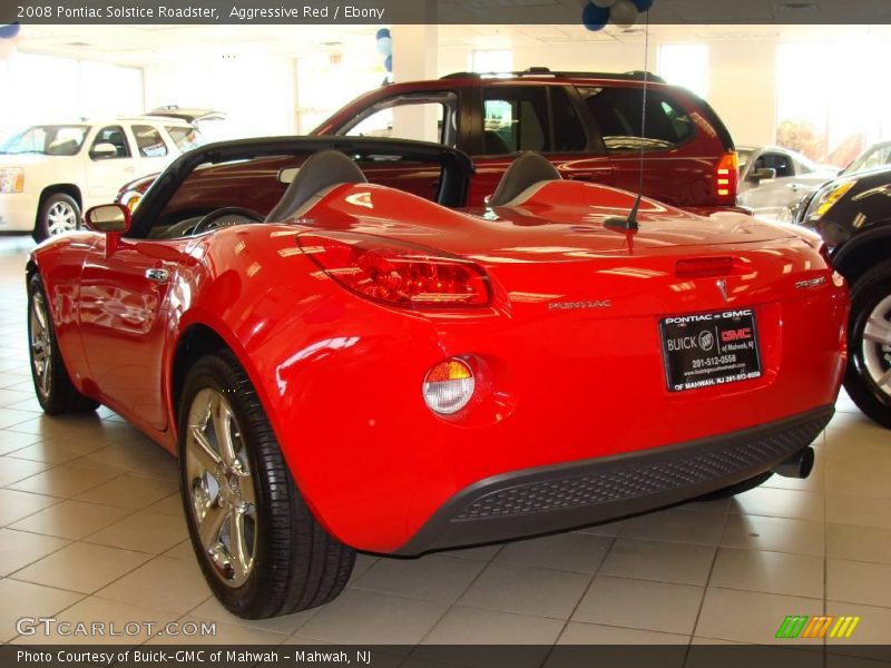 Aggressive Red / Ebony 2008 Pontiac Solstice Roadster