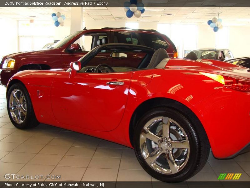 Aggressive Red / Ebony 2008 Pontiac Solstice Roadster