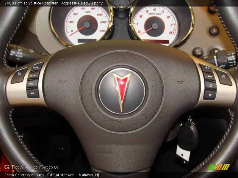 Aggressive Red / Ebony 2008 Pontiac Solstice Roadster