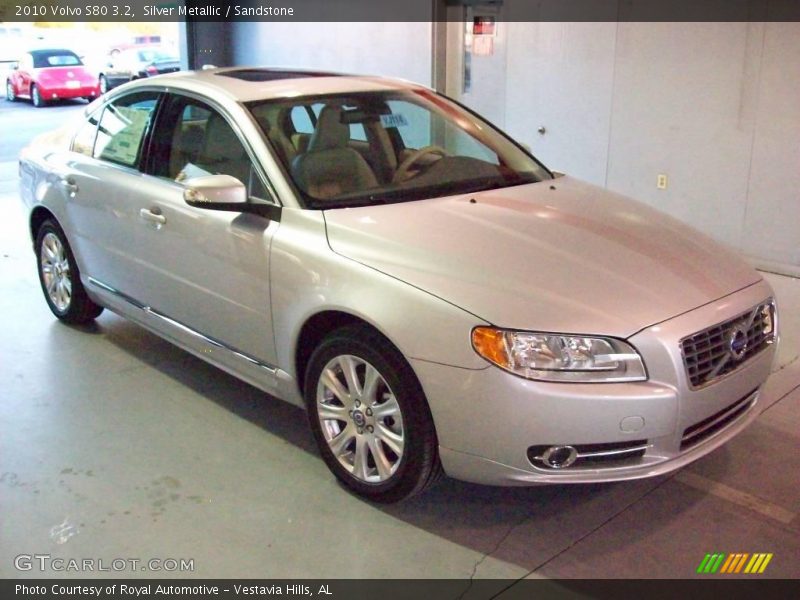 Silver Metallic / Sandstone 2010 Volvo S80 3.2