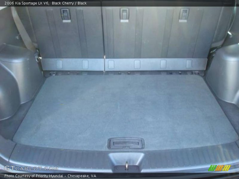 Black Cherry / Black 2006 Kia Sportage LX V6