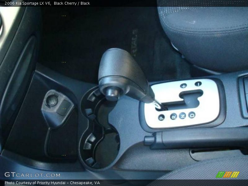 Black Cherry / Black 2006 Kia Sportage LX V6