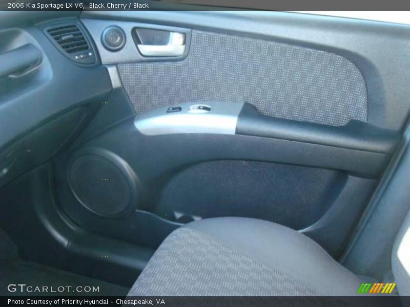 Black Cherry / Black 2006 Kia Sportage LX V6