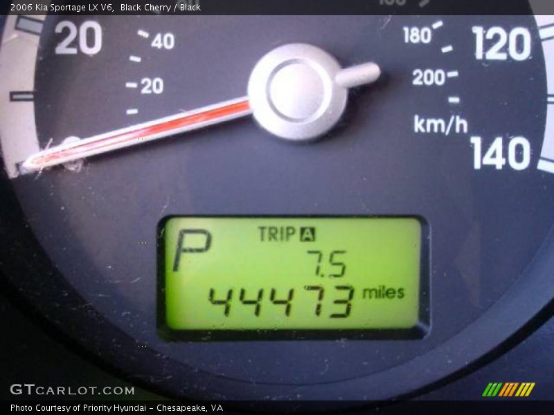 Black Cherry / Black 2006 Kia Sportage LX V6