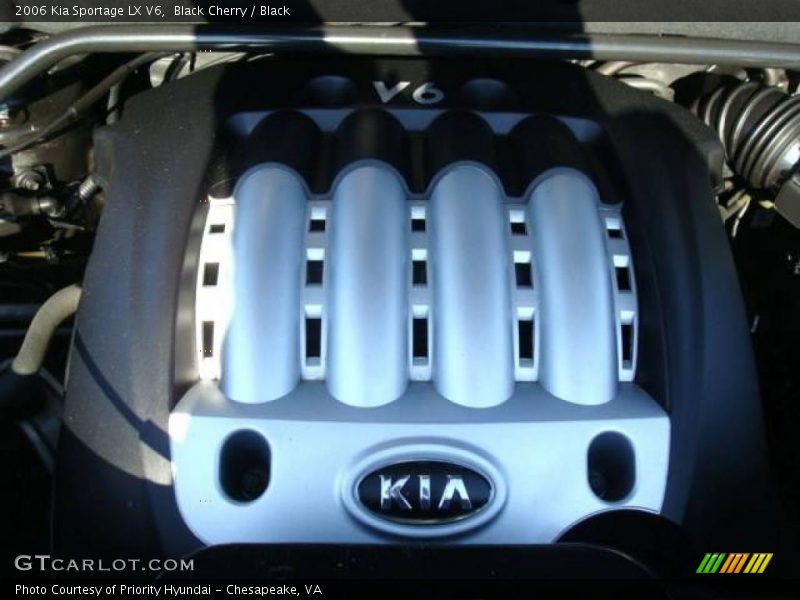 Black Cherry / Black 2006 Kia Sportage LX V6